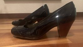 Talons en cuir verni, Clarks T:37