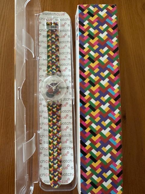 Swatch Orologi: Swatch Expo Milano Expo Colo-Net – Nuovo e nell'imballaggio originale da Pringy venduto da Toyotafj
