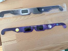 Lunettes de protection pour éclipse solaire, par unité