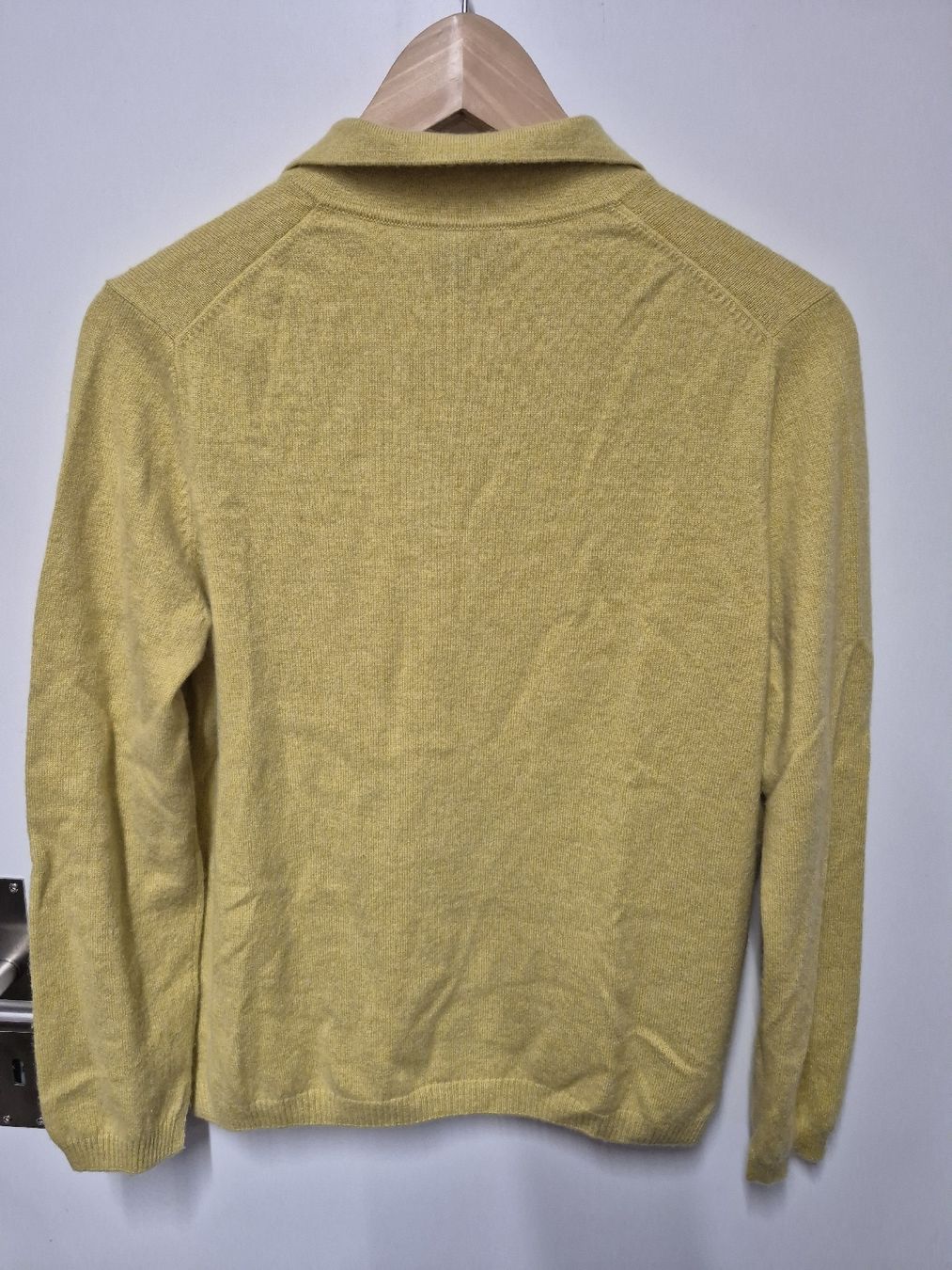 Maglioni & Felpe: Cashmere Collection Pullover Gr.M Kashmir/Merinowolle gelb – Usato da Merligen venduto da muss_haben 5