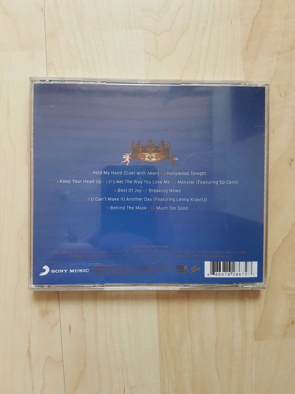 CD: Michael Jackson: Michael (CD Album) Sony DADC – Usato da Bischofszell venduto da icubus69 1