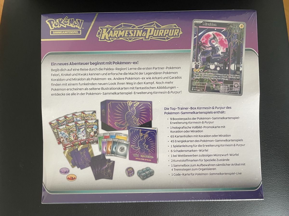 Pokémon Carte collezionabili: Pokemon Scarlet & Violet Base Set ETB Deutsch – Nuovo e nell'imballaggio originale da Wallisellen venduto da ale_v9vd 2