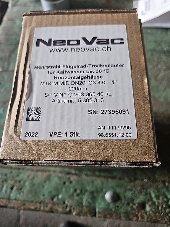 Misurare: Wasserzähler Neovac – Usato da Fischbach LU venduto da luk_9tzs