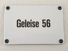 Email Schild  Geleise 56