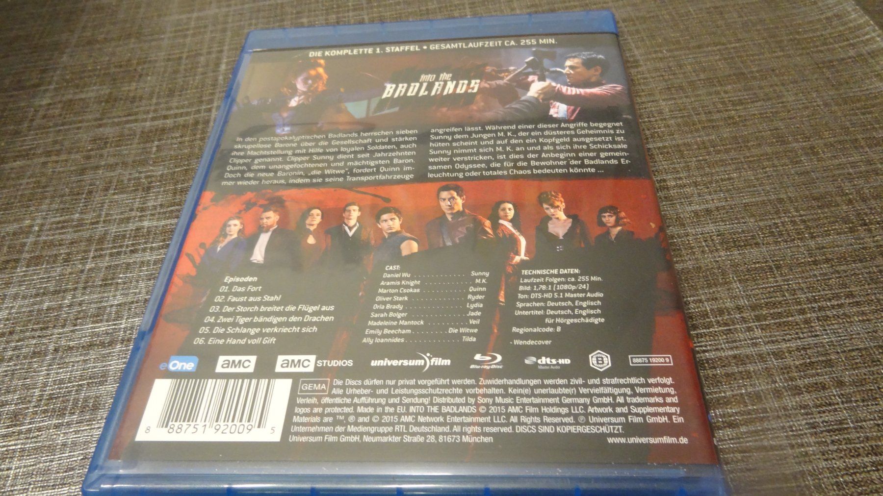 Tutti i DVDs: Into the Badlands - Staffel 1 BLU-RAY – Usato da Olten venduto da Disc-Verkauf 2