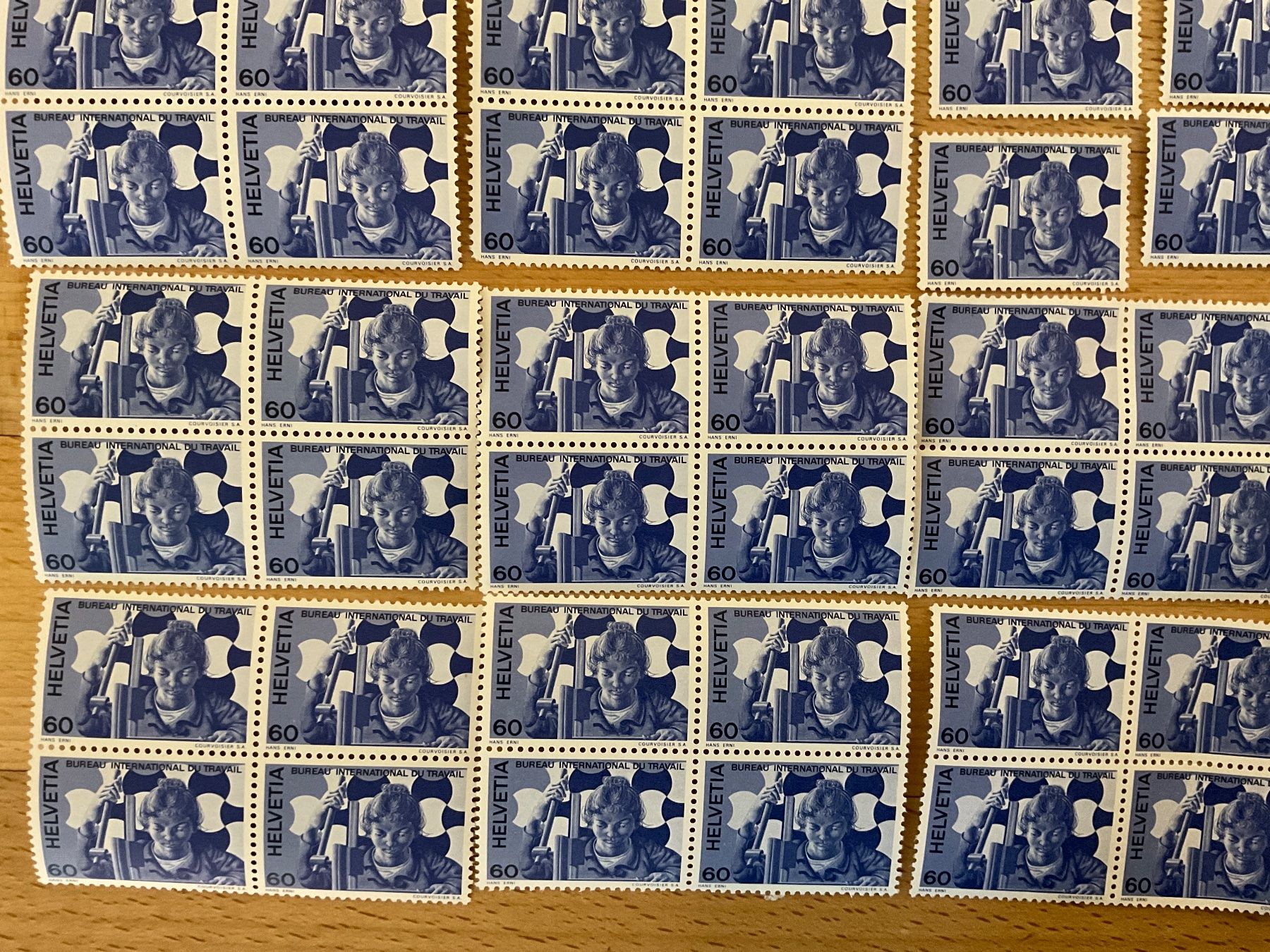 Tutti i francobolli: 60Fr Ämter Frankaturware ungestempelt postfrisch Sammlung – Nuovo (secondo la descrizione) da Wil SG venduto da Chefsugus 3