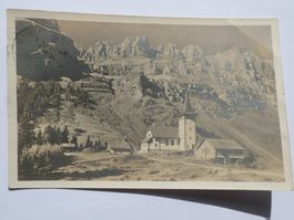 Urnerboden - Klausenstrasse mit Jägernstöcken - 1928