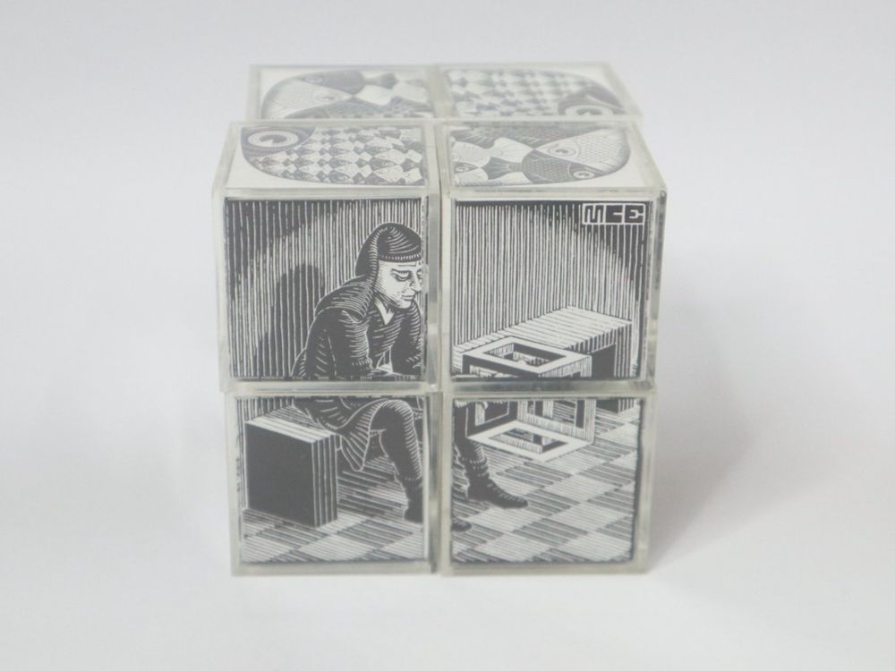 1990 M.C. Escher Block Puzzle made in Germany (Gebraucht) in Eschenbach ...