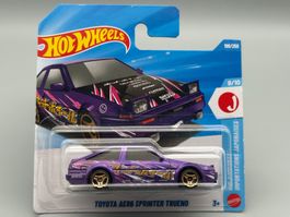 Hot Wheels Toyota AE86 Sprinter Trueno 1:64 Neu OVP