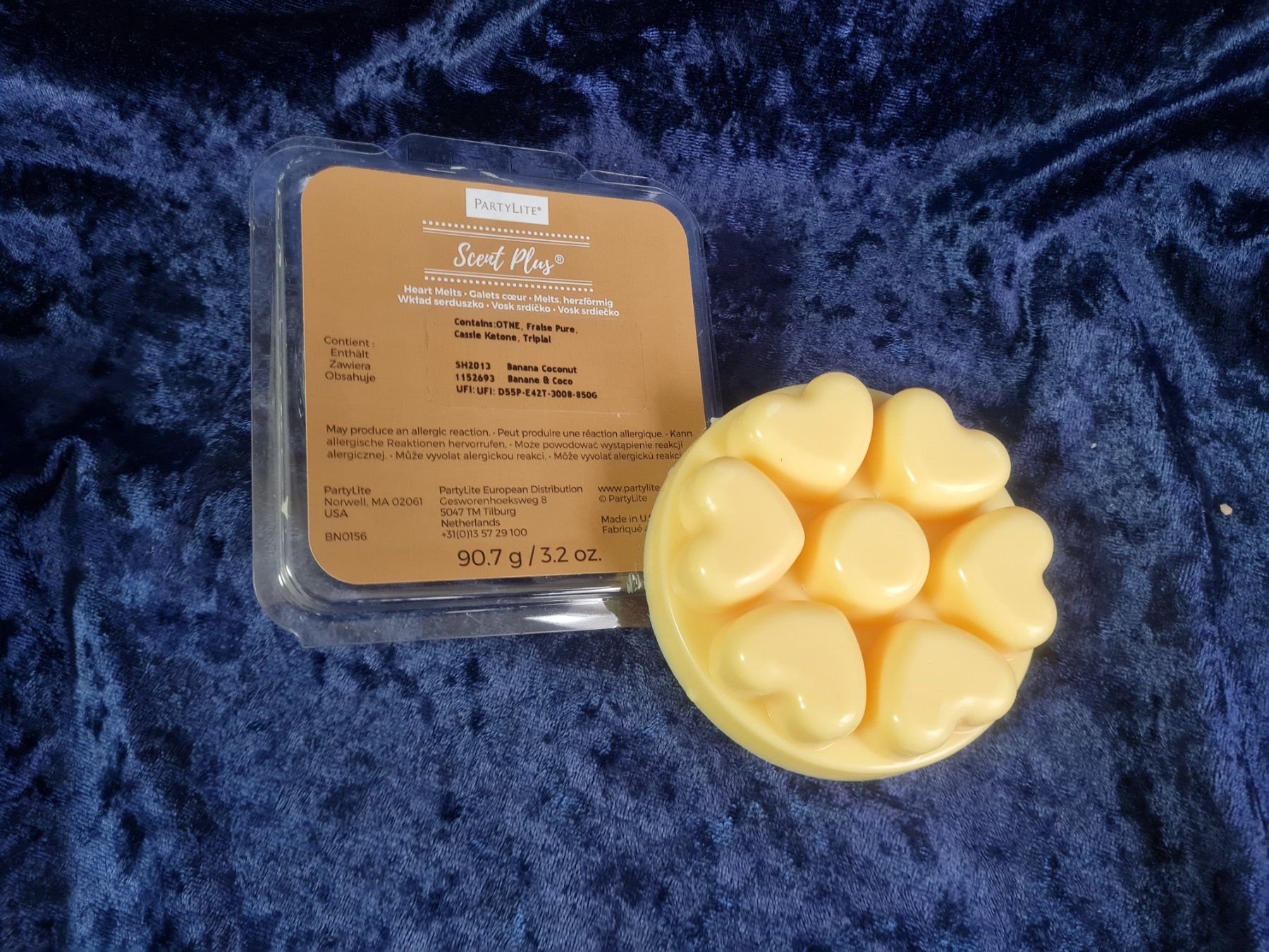 Partylite Candele: PartyLite - Melts Banane Kokosnuss – Nuovo e nell'imballaggio originale da Othmarsingen venduto da Kleibai