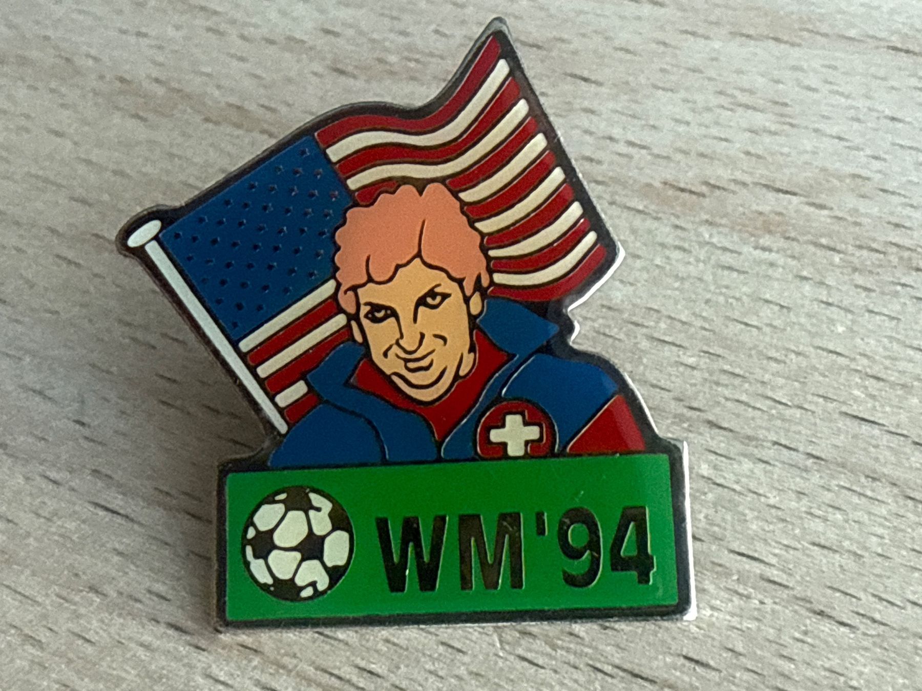 Plaketten & Abzeichen: Pin WM USA94 – Gebraucht aus Glattbrugg von Schweigmatt