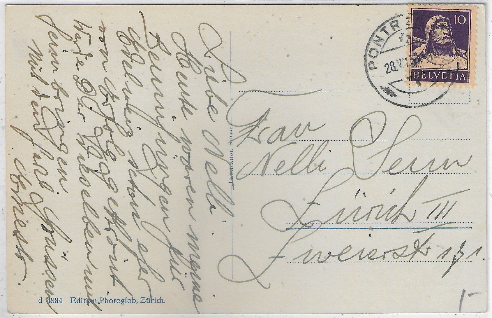 Cartoline postali: Panorama Engadin – Usato da Ettingen venduto da Kartenplanet 1