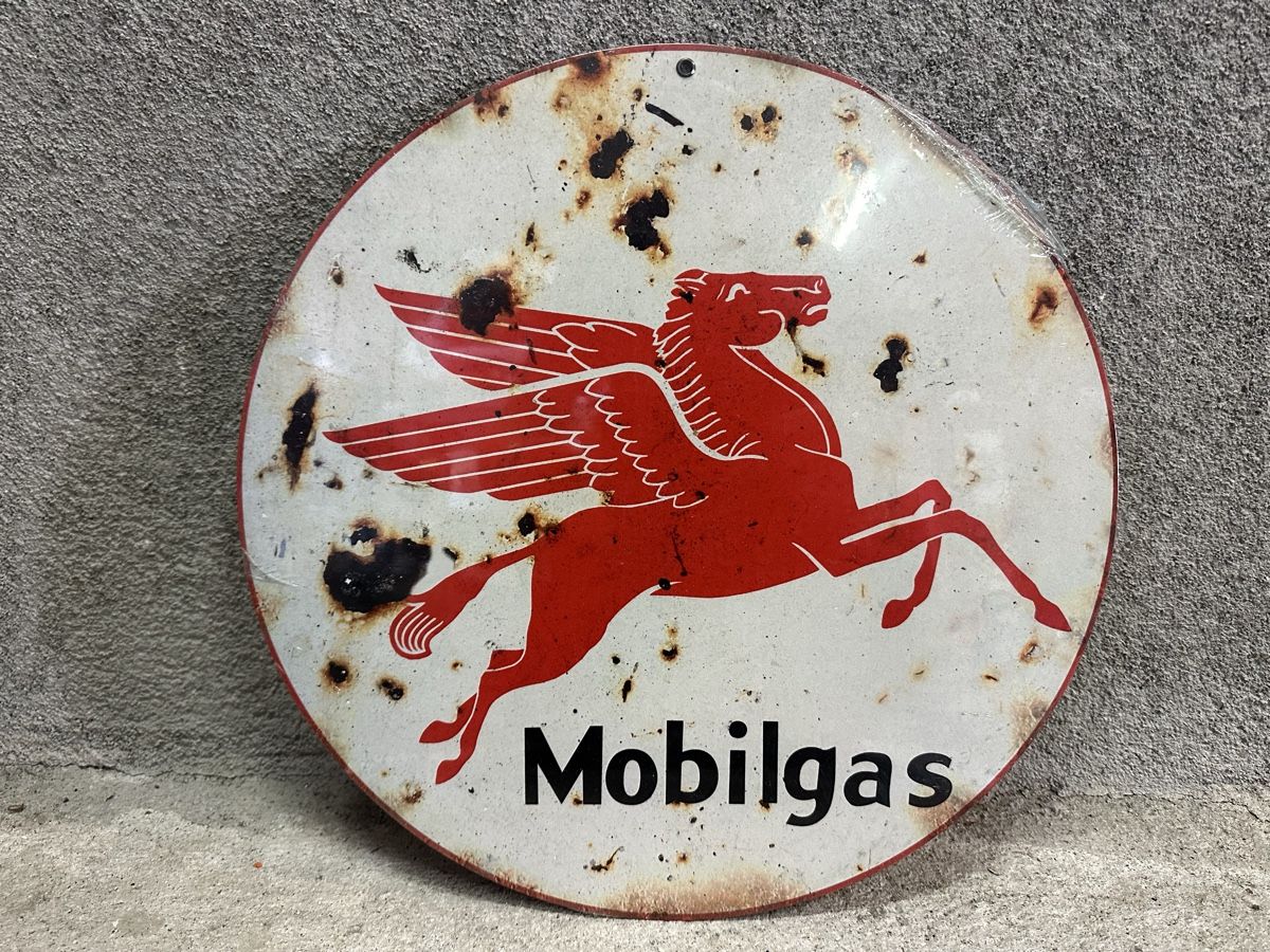 Schilder: Mobilgas pegasus – Neu (gemäss Beschreibung) aus Reinach AG von rares75