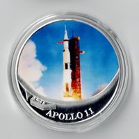 Apollo 11_Giant Leap_Medaille_in Schutz Kapsel_Medaille 4
