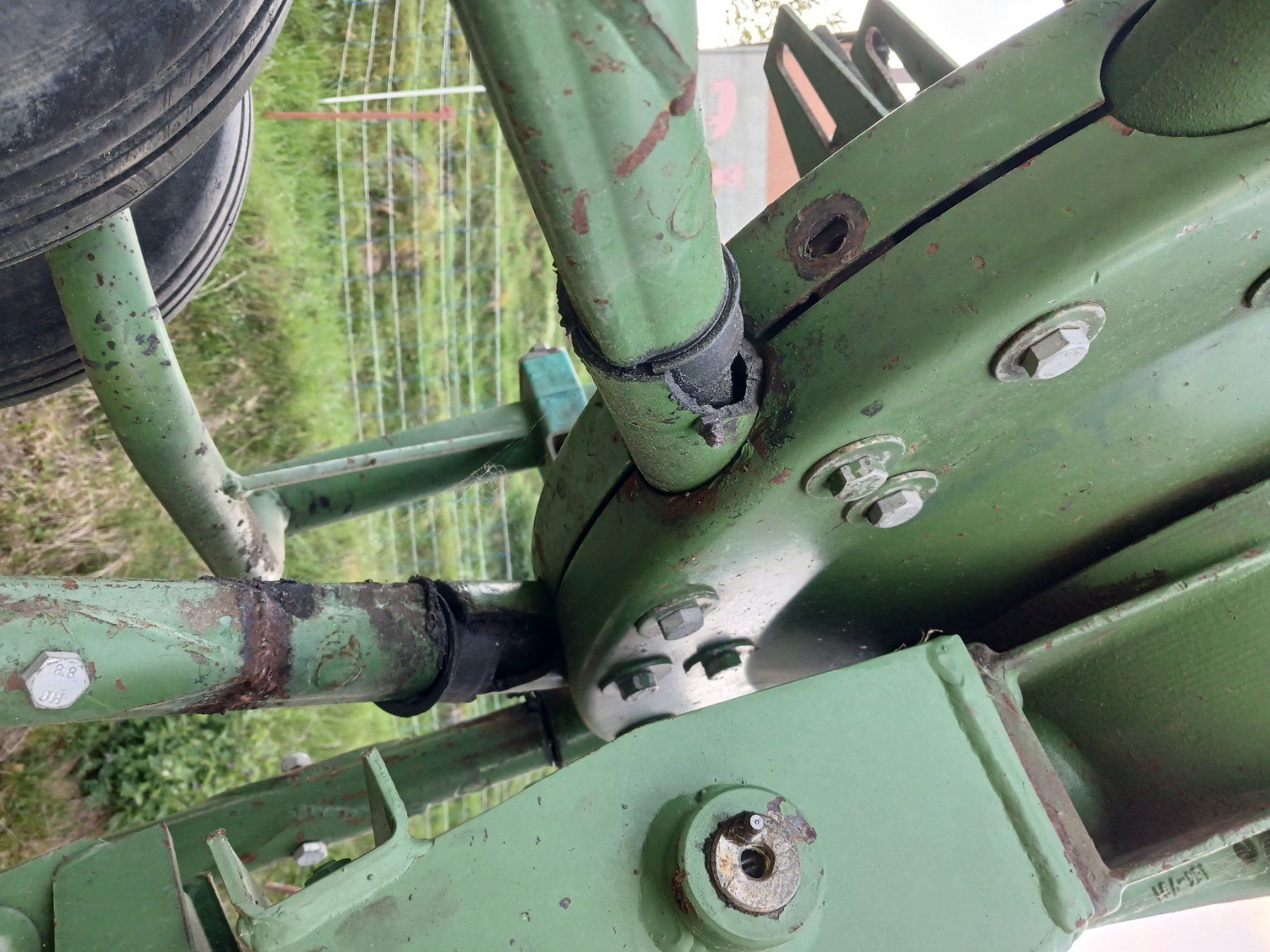 Krone Raccolta foraggio grezzo: Krone Doppelschwader – Usato da Krinau venduto da P.grob 9