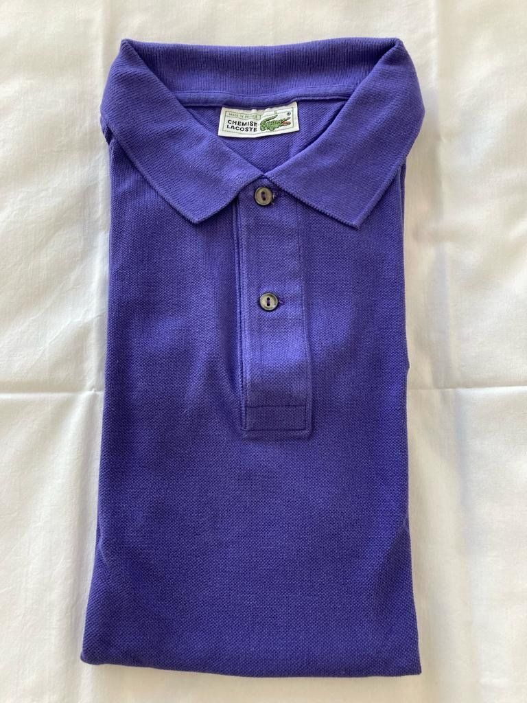 Lacoste Magliette Polo: Polo LACOSTE violet/purple color – Usato da Zürich venduto da aygo_a 2