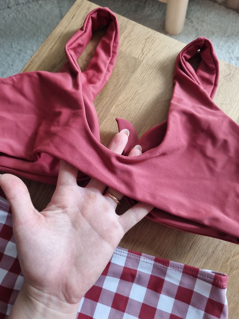 Badekleider & Bikinis: NEUF/NEU Bikini Set Red Gingham – Neu und originalverpackt aus Aigle von Smagbrelle18 4