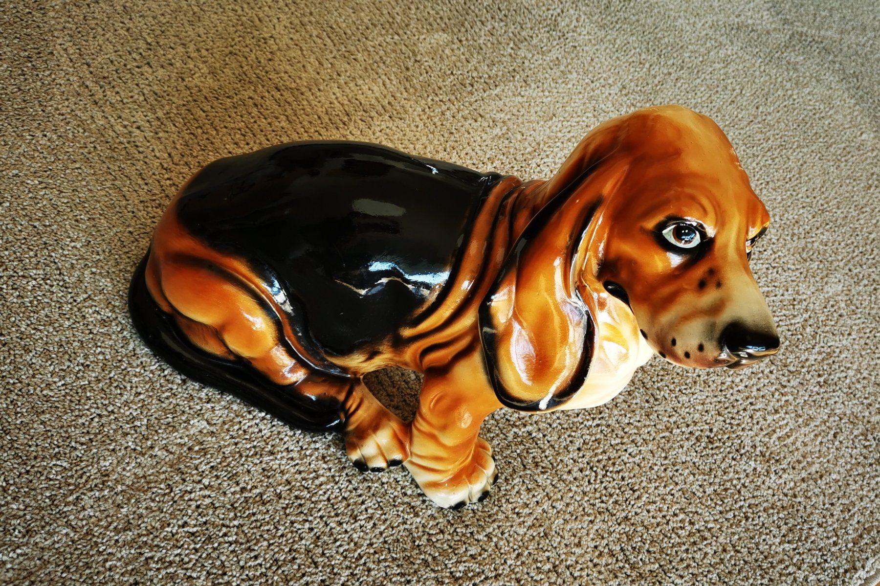 Sculture & Statue: Basset Hound Statue lebensgross – Usato da Märstetten venduto da DyRaZsu
