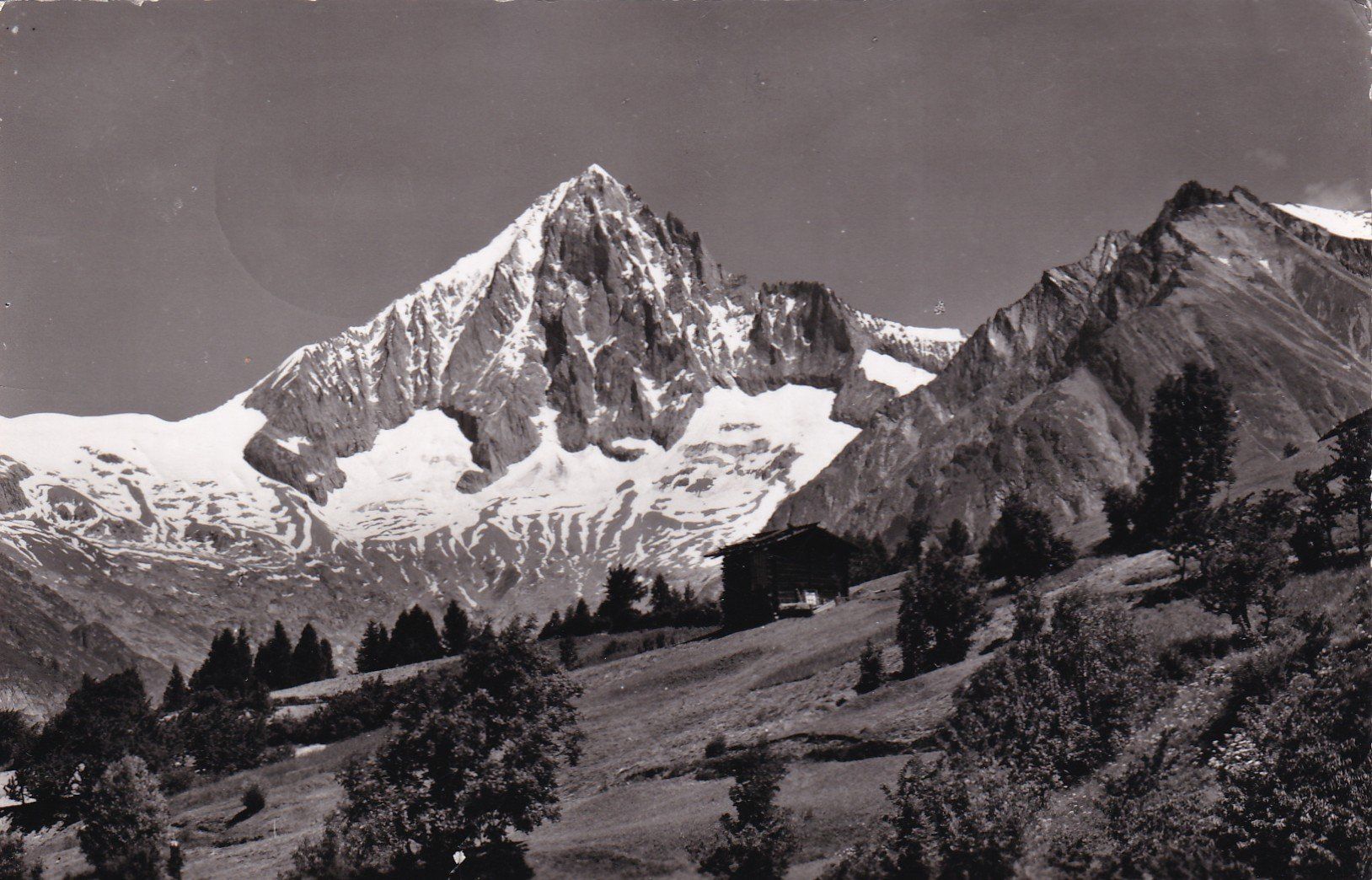 Ansichtskarten: Bürchen ob Visp der Bietschhorn – Gebraucht aus Cormoret von Pascalll2001