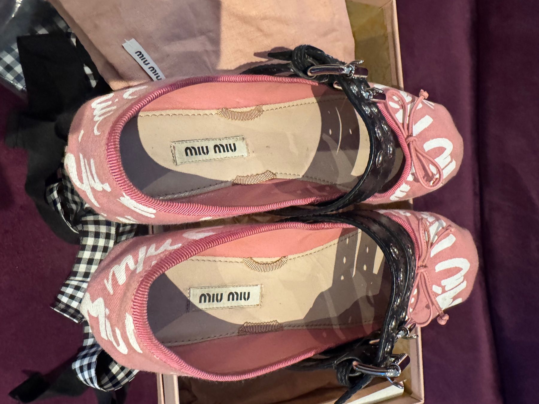 Miu Miu Damenschuhe: Miu mit ballerina – Gebraucht aus Zürich von MagicStuff007 3