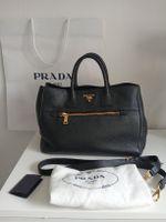 Authentic Black Leather PRADA Bag 36-48 length 26 height