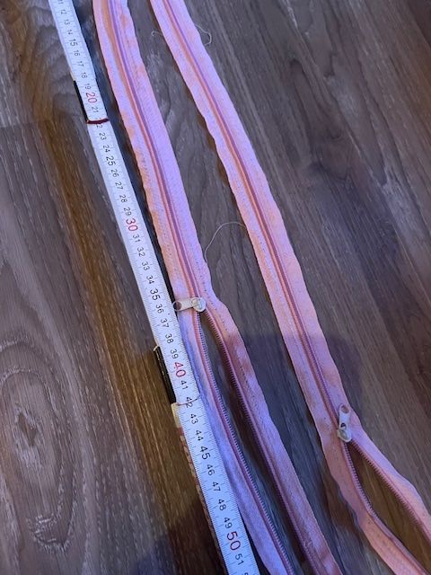 Stoffe: Hobby-Reissverschluss, 2 Griffe 165 CM – Gebraucht aus Neerach von romiping 2