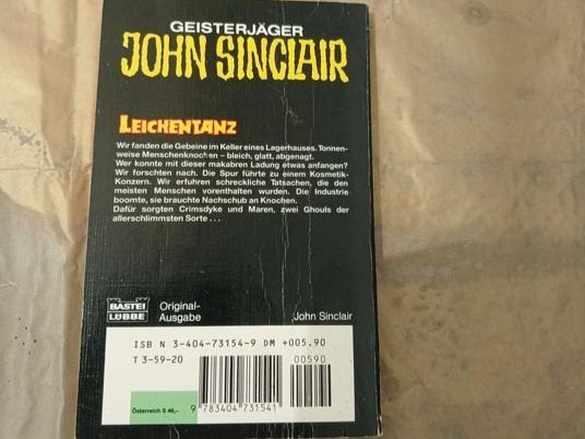 Bücher: Geisterjäger John Sinclair Leichentanz – Gebraucht aus Richenthal von Chatfreak 1