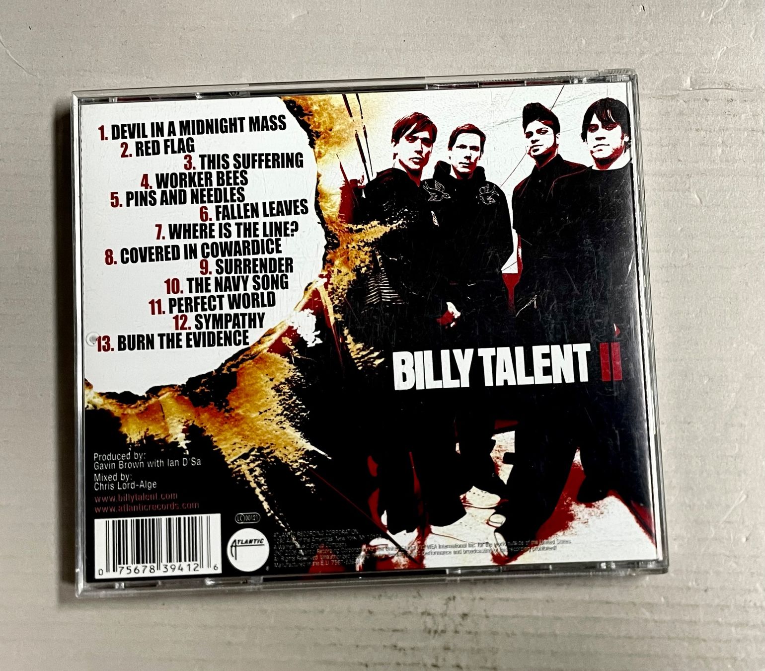 CD: Billy Talent II – Usato da Muri b. Bern venduto da AdidasCollector 1