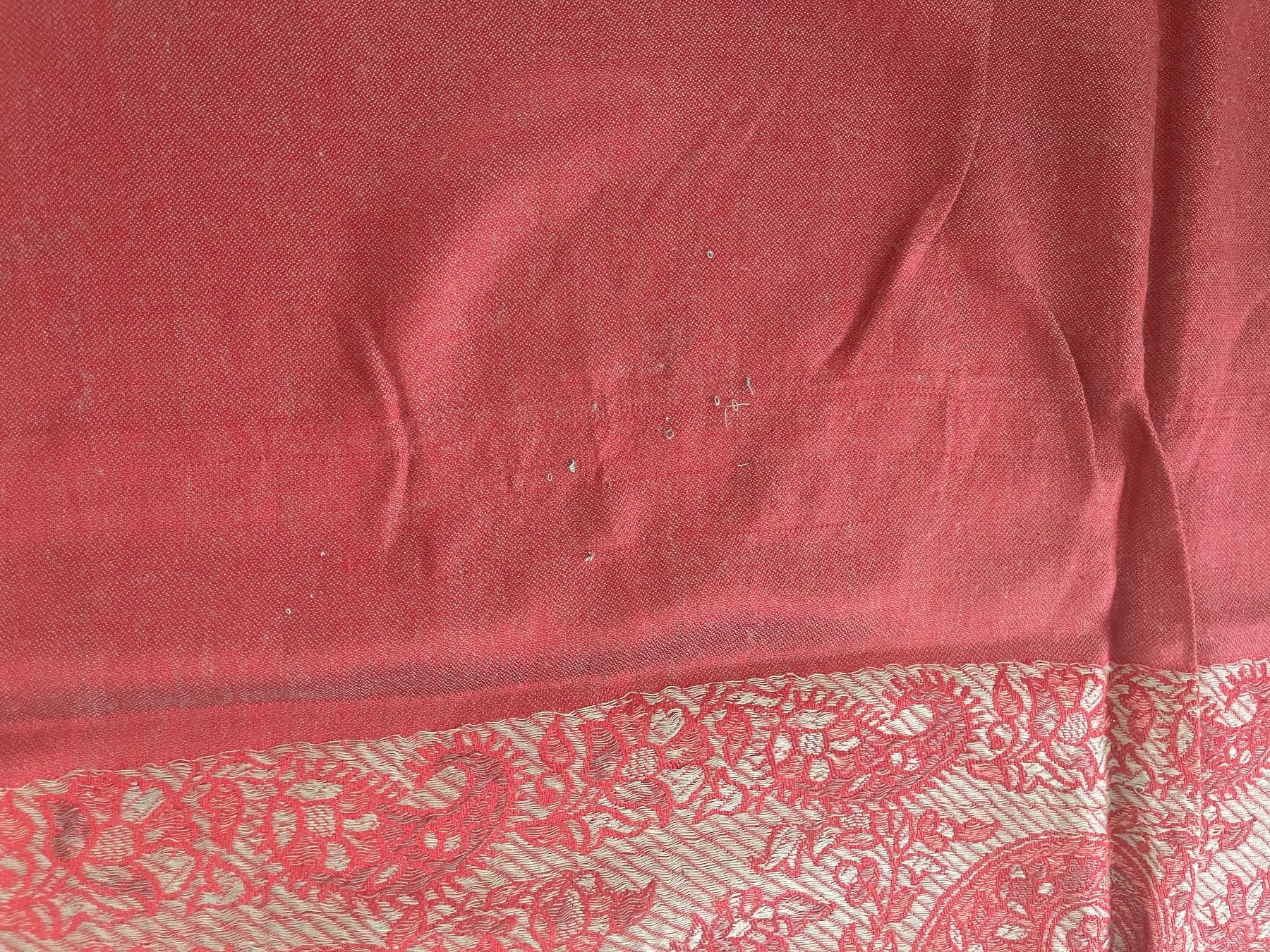 Foulard & Sciarpe: Paschmina Schal Kaschmir/Seide rot-blau doubleface – Usato da Zollikon venduto da dorean 6