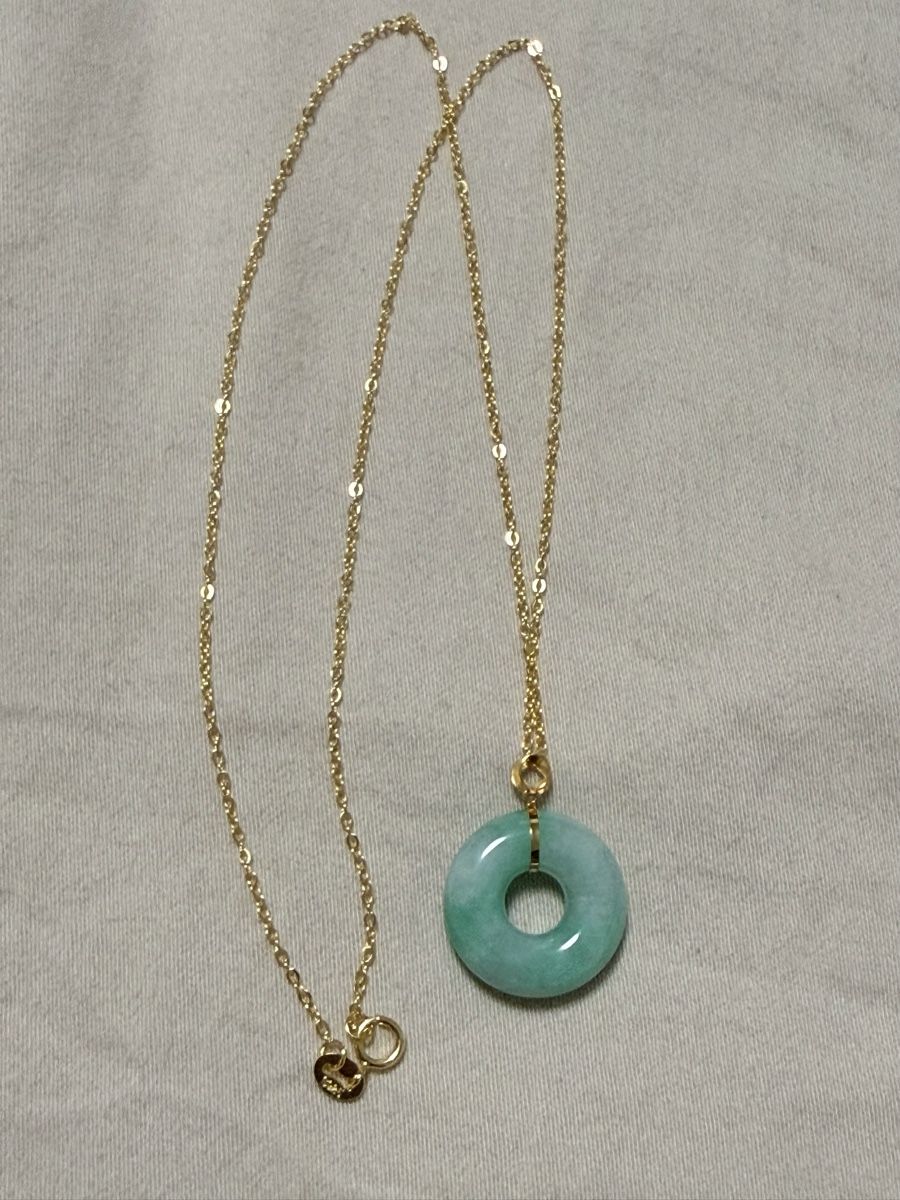 Catenine: Jadeite Kette mit Zertifikat – Nuovo (secondo la descrizione) da Oberhof venduto da RealStone 5