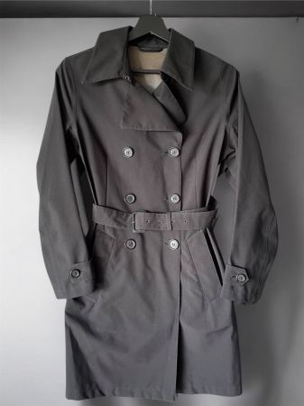 PRADA Nylon Windbreaker Trenchcoat Jacke Schwarz Gr. 38 XS-S