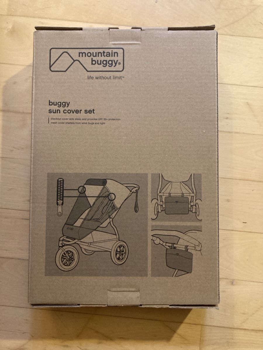 Mountain Buggy Poussette: Mountain Buggy Sonnenschutz / Sun Cover Set – Neuf avec emballage d'origine à Zürich par sim_2lb8 1