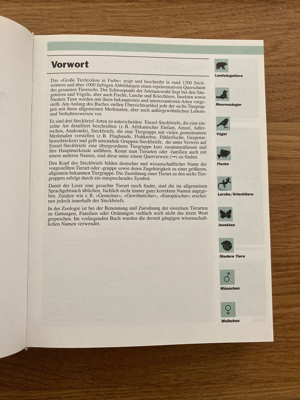 Libri: Grosses Tierlexikon - in Farbe mit über 1000 Abb. – Nuovo (secondo la descrizione) da Winterthur venduto da Quilterin 2