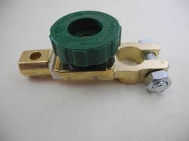 Autobatterie Trennschalter grün