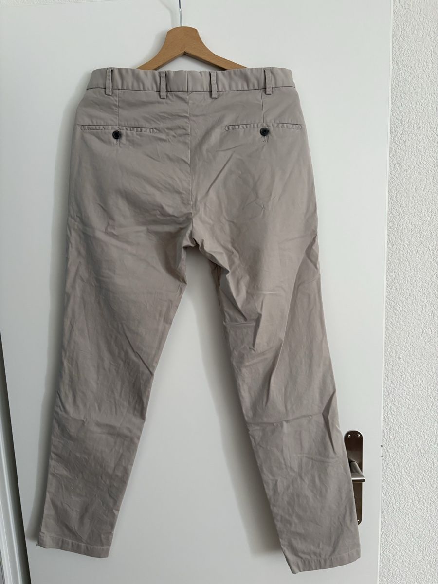Hiltl Pantaloni: Weiss/Beige Hiltl Hose – Usato da Spiegel b. Bern venduto da Klc123 1