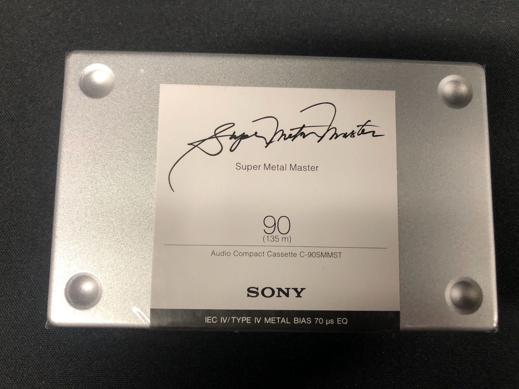 Musicassette: SONY Super Metal Master C-90SMMST NEW! – Nuovo e nell'imballaggio originale da zug venduto da tri_sy2l 1
