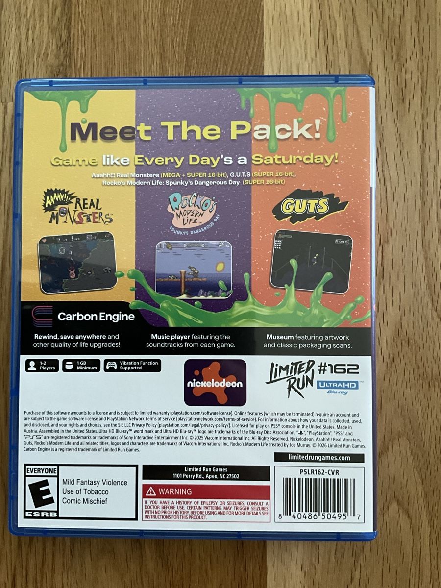 Jeux: LIMIT RUN Nickelodeon Splat Pack PS5 Spiel  – D'occasion à Luzern par Eureedudeheit 1