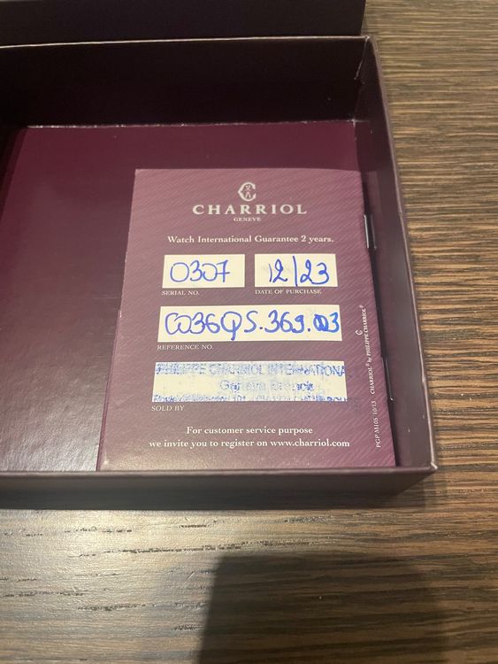 Orologi: Montre Charriol Femme – Nuovo e nell'imballaggio originale da Genève venduto da AlBE909 2