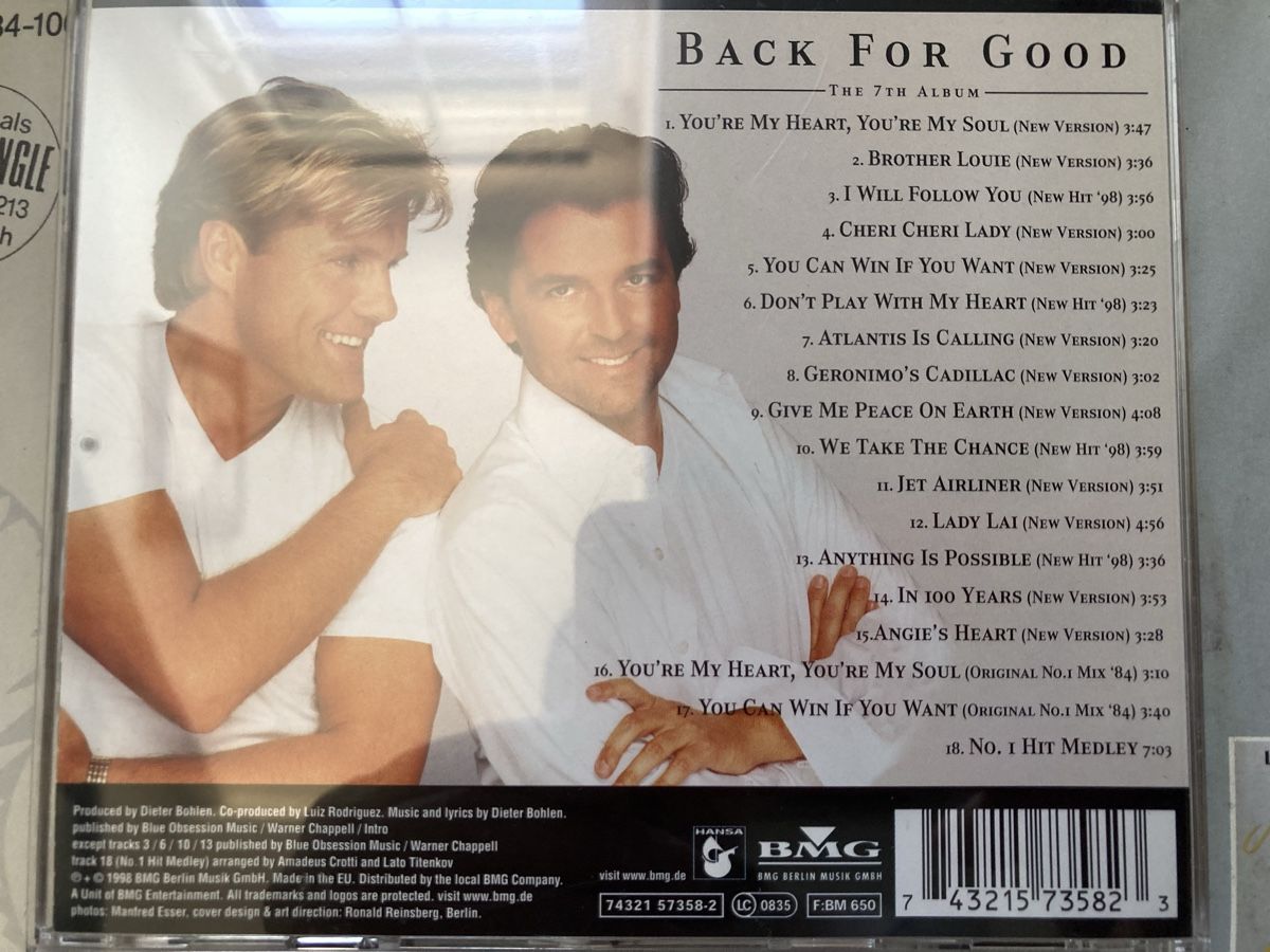 Dischi in vinile: MODERN TALKING LP-CD-DVD SET – Usato da Bubikon venduto da Luc666ifer 4