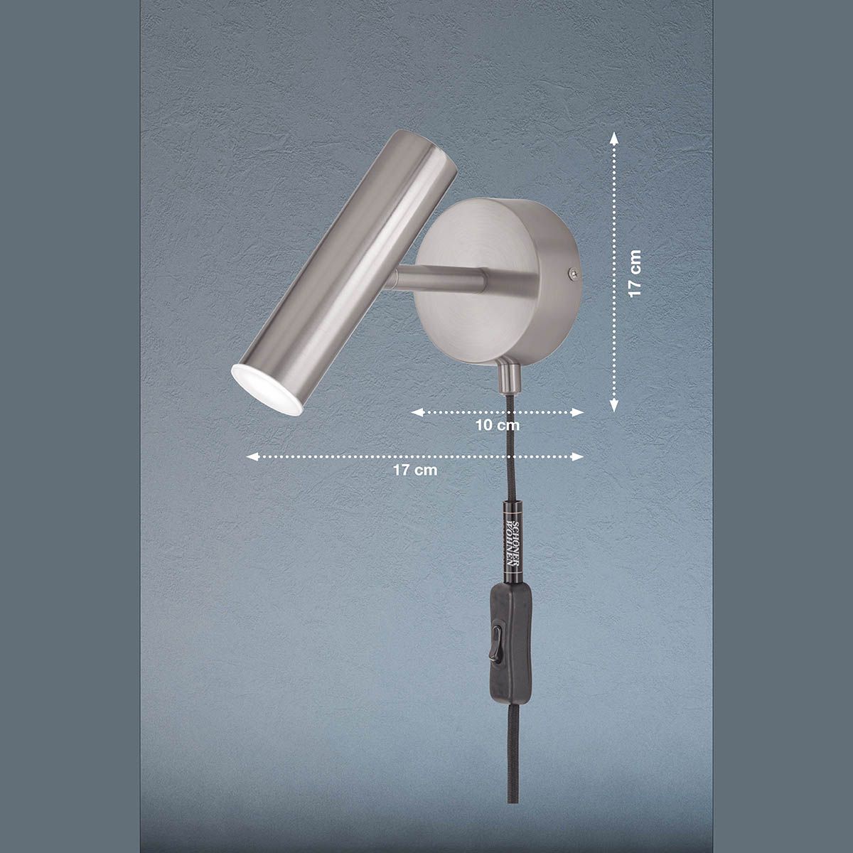 Lampade: LED Wandleuchte, 17 cm Höhe, Leselichte – Nuovo (secondo la descrizione) da Kreuzlingen venduto da Smart-Light 2