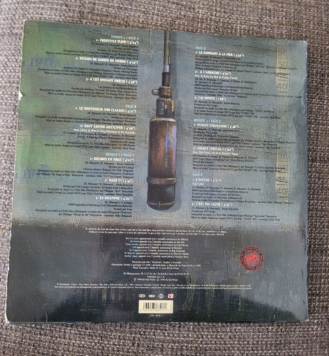 Dischi in vinile: Faf Larage - C'est ma cause - LP – Usato da Jongny venduto da spazme16 1