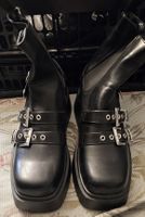 Lamoda "all mine" Gothic Biker Stiefeletten Gr.41 Neu