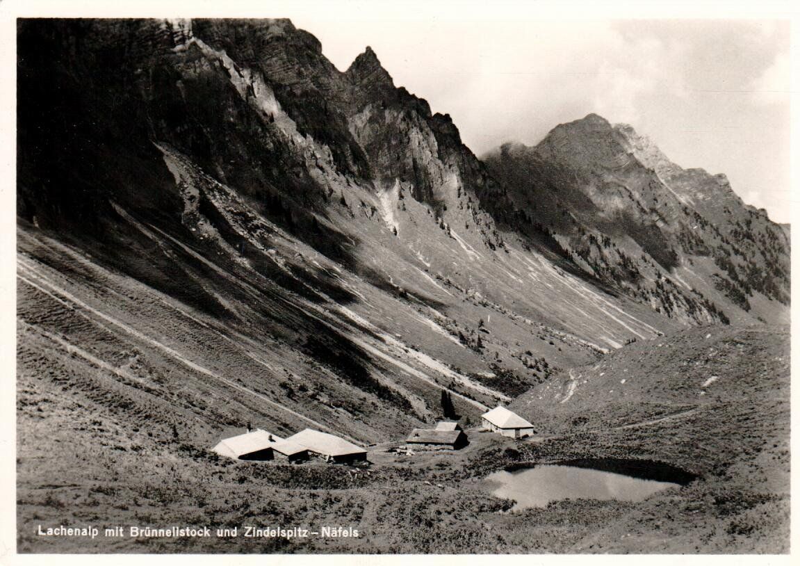 Cartoline postali: Lachenalp mit Brünnelistock – Usato da Wolhusen venduto da Curver9