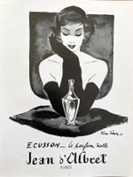 Jean d'Albert Parfum - Alte Werbung / Publicité 1963