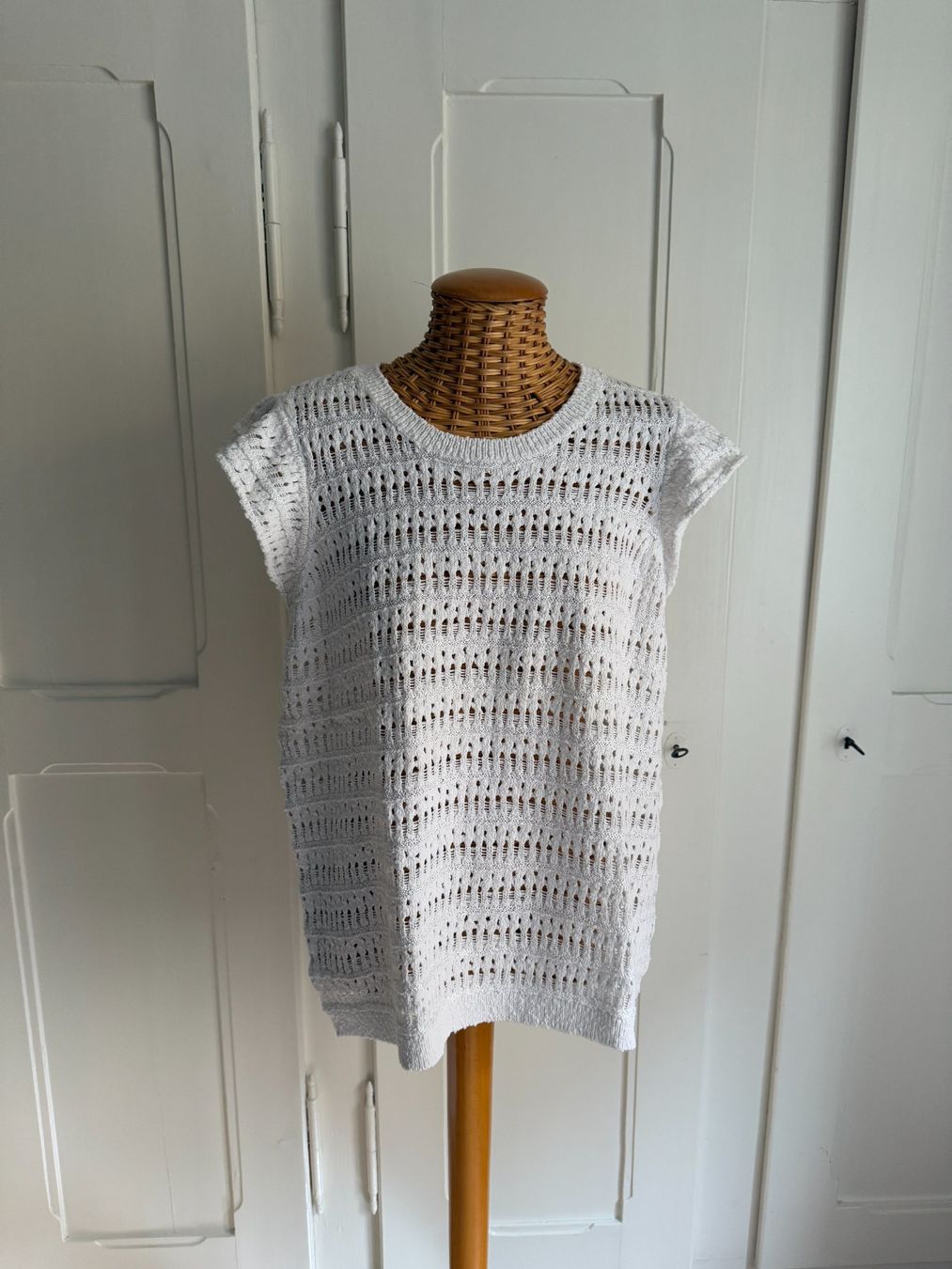 We Gilets: WE - Strickpullunder weiss XXXL – D'occasion à Zürich par Diazaio