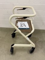 Saljol Wohnraumrollator beige mit Holztablett gebraucht