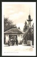 Chaumont, La Tour, animée, vers 1920