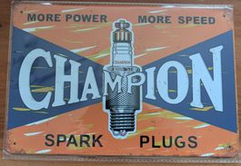 Champion / A4 Blechschild /Deko-Schild, neu