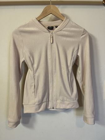 Manor Samt Jacke, Beige, XS, neuwertig, Top Zustand!