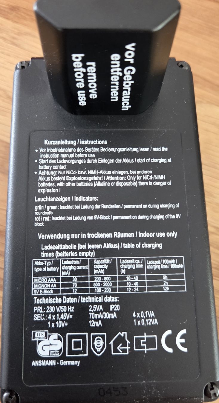Caricatori & Batterie: Ansmann Basic 4 Akku Ladegerät (AA, AAA, 9V) – Nuovo (secondo la descrizione) da Beinwil am See venduto da gabipetrovay 2